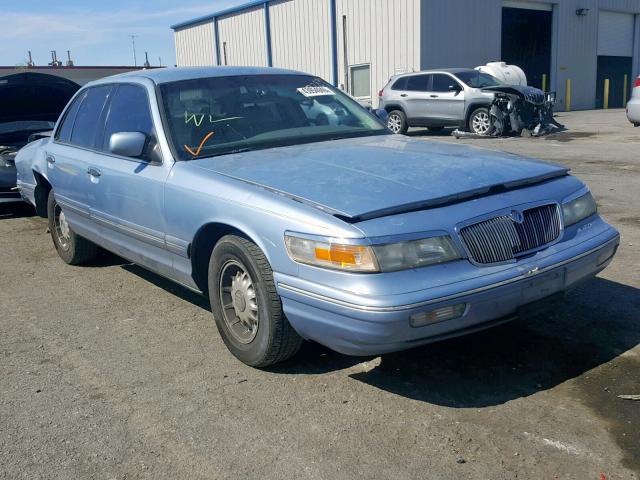 2MELM75W5VX673445 - 1997 MERCURY GRAND MARQ BLUE photo 1