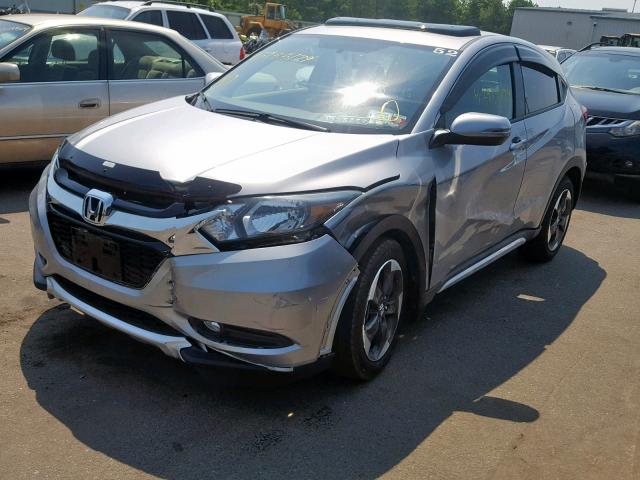 3CZRU6H5XJM720008 - 2018 HONDA HR-V EX GRAY photo 2