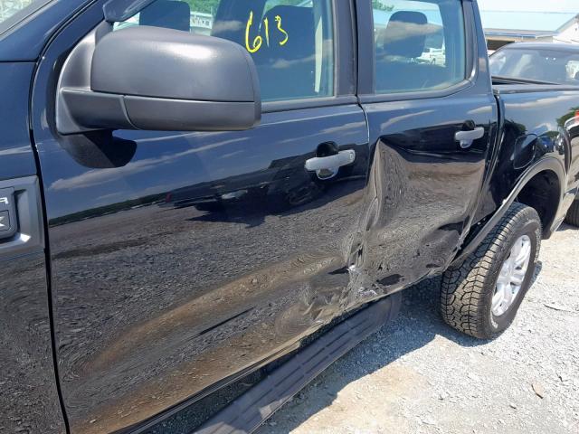 1FTER4FH8KLA36374 - 2019 FORD RANGER SUP BLACK photo 9