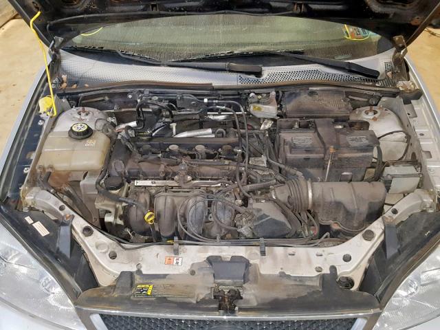 1FAHP31N27W261847 - 2007 FORD FOCUS ZX3 SILVER photo 7