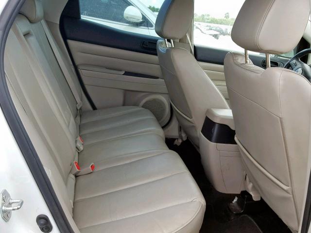 JM3ER4W30A0309819 - 2010 MAZDA CX-7 WHITE photo 6