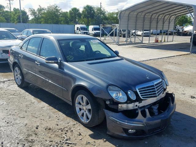 WDBUF87X09B430208 - 2009 MERCEDES-BENZ E 350 4MAT GRAY photo 1