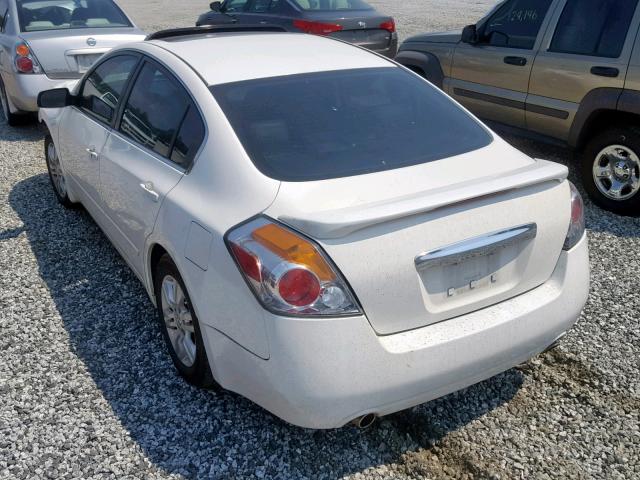 1N4AL2AP4CC145277 - 2012 NISSAN ALTIMA BAS WHITE photo 3