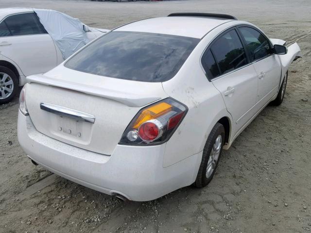 1N4AL2AP4CC145277 - 2012 NISSAN ALTIMA BAS WHITE photo 4