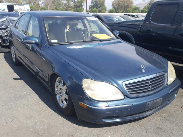 WDBNG70J9YA131645 - 2000 MERCEDES-BENZ S 430 GREEN photo 1