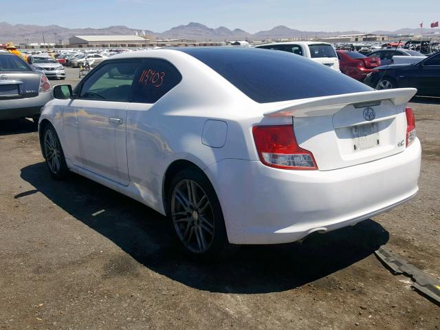 JTKJF5C72D3058682 - 2013 TOYOTA SCION TC თეთრი ფოტო 3