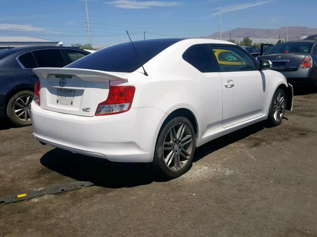 JTKJF5C72D3058682 - 2013 TOYOTA SCION TC თეთრი ფოტო 4