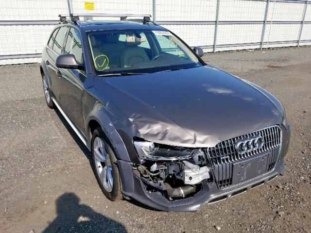 WA1UFAFL1EA059545 - 2014 AUDI A4 ALLROAD GRAY photo 1