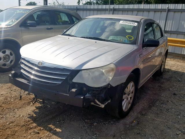 1C3LC46J48N182414 - 2008 CHRYSLER SEBRING LX SILVER photo 2