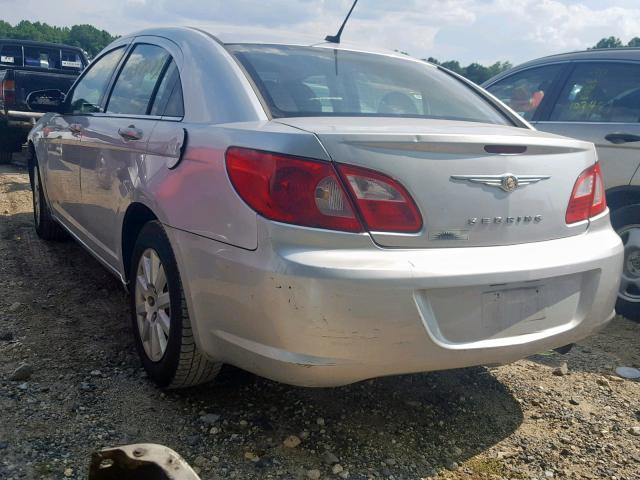 1C3LC46J48N182414 - 2008 CHRYSLER SEBRING LX SILVER photo 3