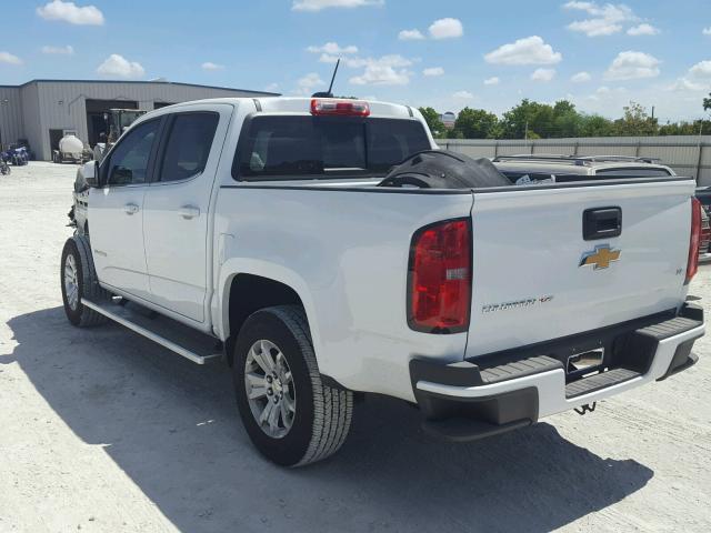 1GCGSCEN2J1155935 - 2018 CHEVROLET COLORADO L WHITE photo 3