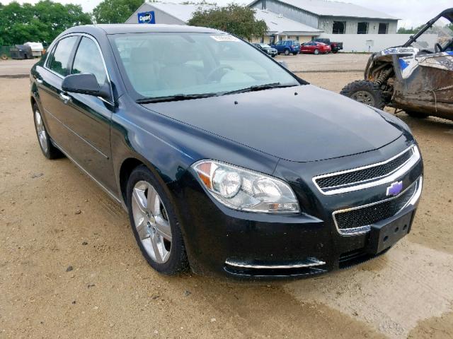 1G1ZF5E73CF147142 - 2012 CHEVROLET MALIBU 3LT BLACK photo 1