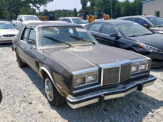 1C3BF66P3FX583523 - 1985 CHRYSLER FIFTH AVEN BROWN photo 1