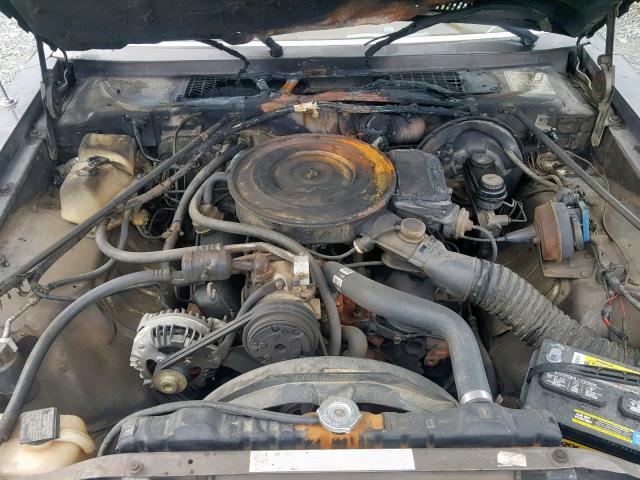 1C3BF66P3FX583523 - 1985 CHRYSLER FIFTH AVEN BROWN photo 7