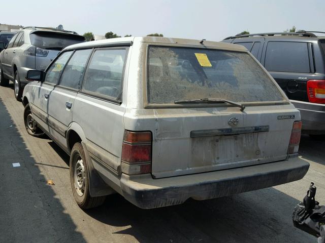 JF2AN52B4JD418428 - 1988 SUBARU DL 4WD SILVER photo 3