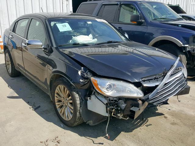 1C3CCBCG6CN116744 - 2012 CHRYSLER 200 LIMITE BLACK photo 1