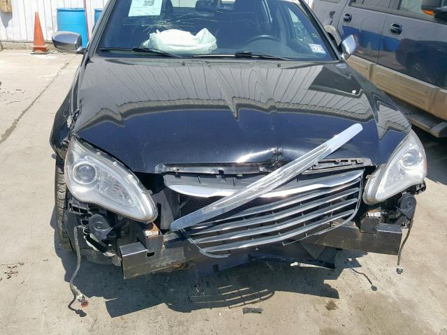 1C3CCBCG6CN116744 - 2012 CHRYSLER 200 LIMITE BLACK photo 9