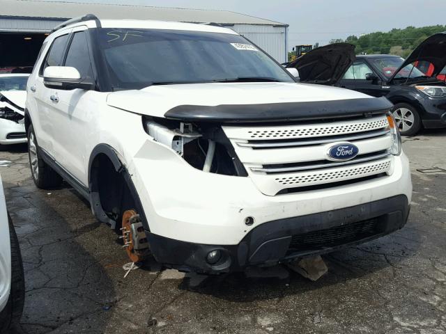 1FMHK8F80CGA51336 - 2012 FORD EXPLORER L WHITE photo 1