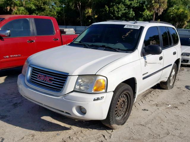 1GKDS13S362141192 - 2006 GMC ENVOY WHITE photo 2