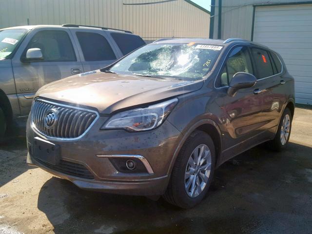 LRBFXBSA8HD096695 - 2017 BUICK ENVISION E GOLD photo 2