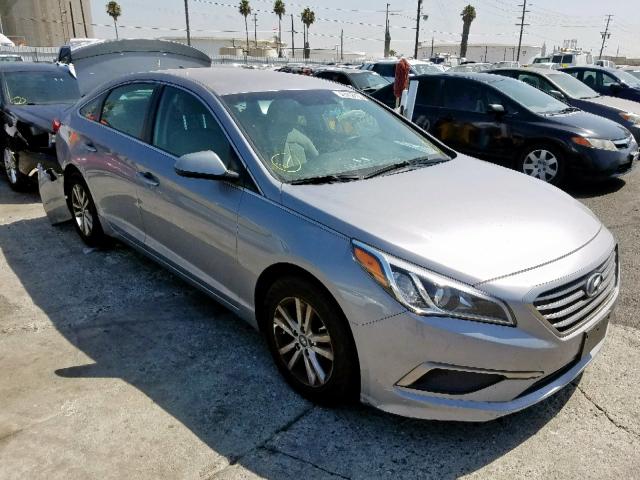 5NPE24AF3GH392916 - 2016 HYUNDAI SONATA SE SILVER photo 1