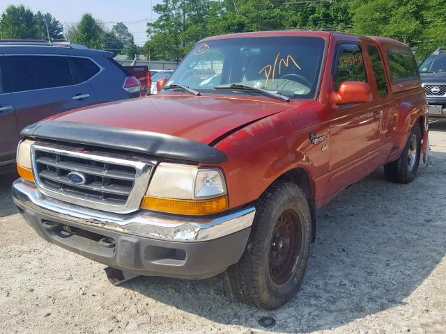 1FTZR15X9WPB21537 - 1998 FORD RANGER SUP RED photo 2