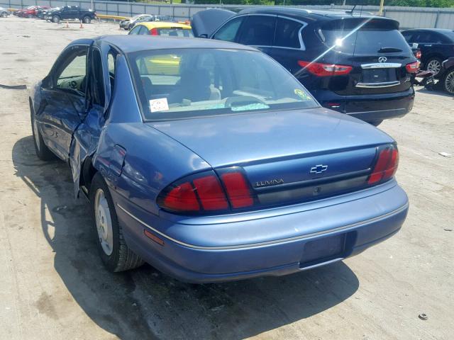 2G1WL52M7W1137361 - 1998 CHEVROLET LUMINA BAS BLUE photo 3