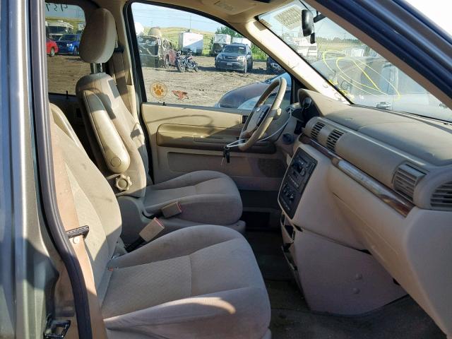 2FMZA52214BB10247 - 2004 FORD FREESTAR S TAN photo 5