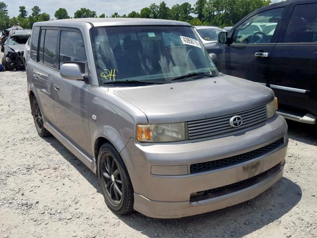 JTLKT324864105702 - 2006 TOYOTA SCION XB GRAY photo 1