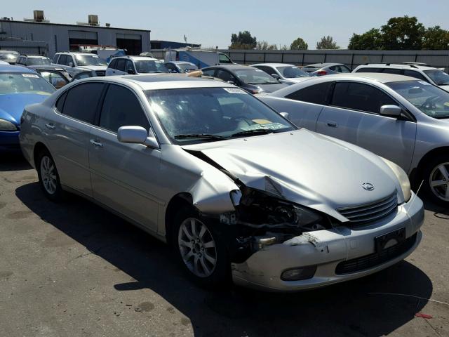 JTHBA30G045013892 - 2004 LEXUS ES 330 SILVER photo 1