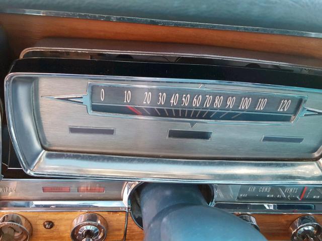 1Y82H412353 - 1961 LINCOLN CONTINENTL BLUE photo 8