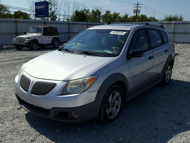 5Y2SL65828Z410839 - 2008 PONTIAC VIBE SILVER photo 2