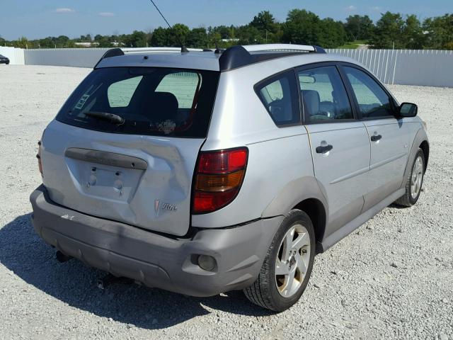 5Y2SL65828Z410839 - 2008 PONTIAC VIBE SILVER photo 4