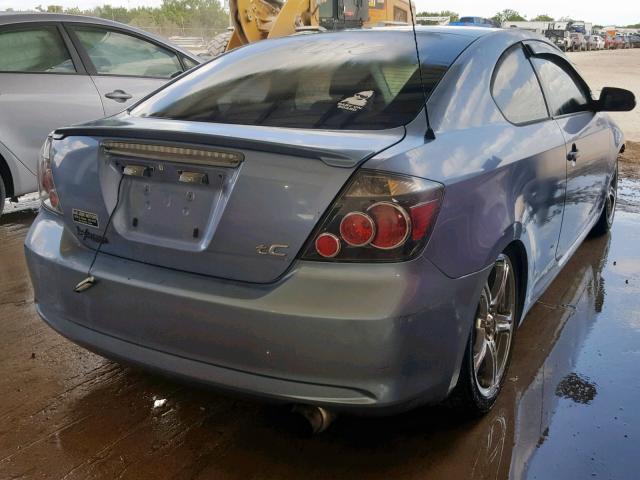 JTKDE167080255183 - 2008 TOYOTA SCION TC ლურჯი ფოტო 4