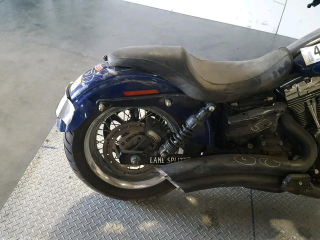 1HD1GN1376K334317 - 2006 HARLEY-DAVIDSON FXDLI CALI BLUE photo 6