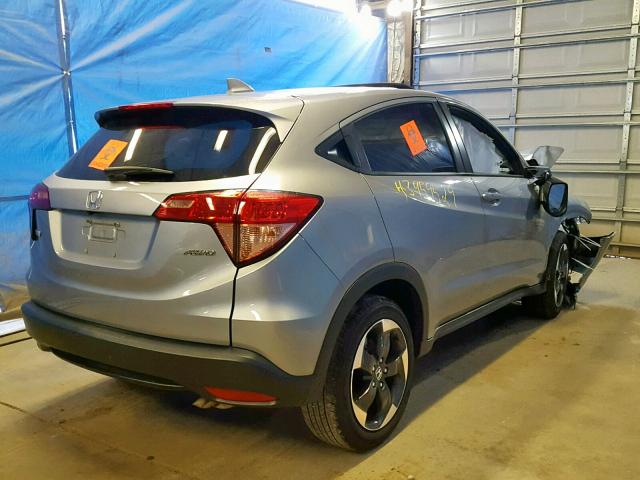 3CZRU6H5XJG729435 - 2018 HONDA HR-V EX CHARCOAL photo 4