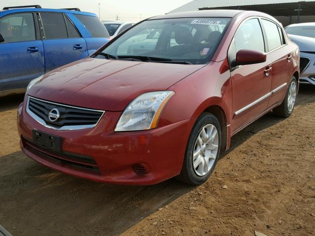 3N1AB6AP6CL699853 - 2012 NISSAN SENTRA 2.0 RED photo 2