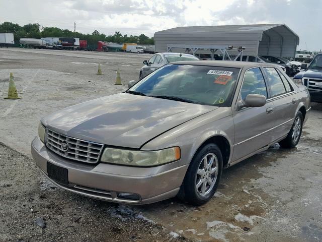 1G6KS54Y92U229811 - 2002 CADILLAC SEVILLE SL TAN photo 2