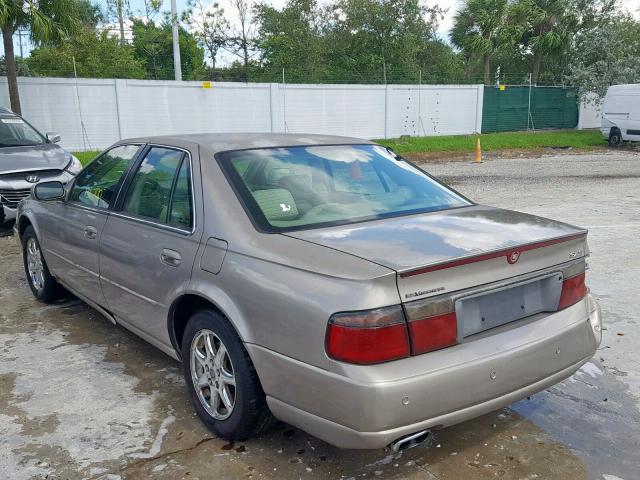 1G6KS54Y92U229811 - 2002 CADILLAC SEVILLE SL TAN photo 3