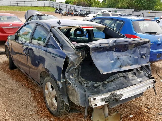 1G8AN18F57Z161528 - 2007 SATURN ION LEVEL BLUE photo 3