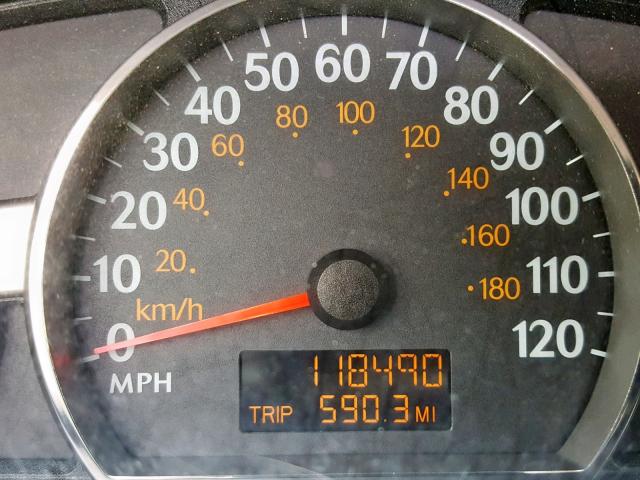 1G8AN18F57Z161528 - 2007 SATURN ION LEVEL BLUE photo 8