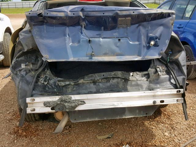1G8AN18F57Z161528 - 2007 SATURN ION LEVEL BLUE photo 9