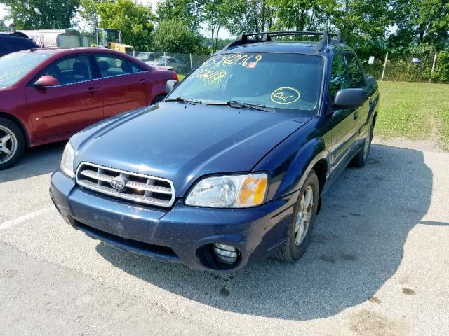 4S4BT62C836115811 - 2003 SUBARU BAJA SPORT BLUE photo 2