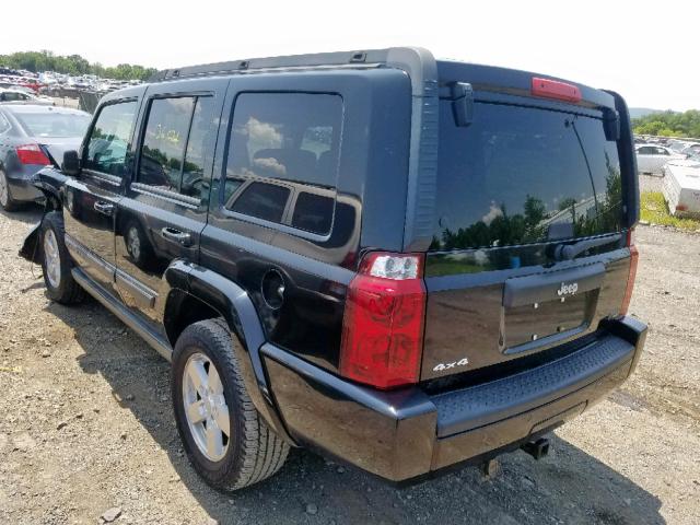 1J8HG48P97C529066 - 2007 JEEP COMMANDER 黑色 照片 3