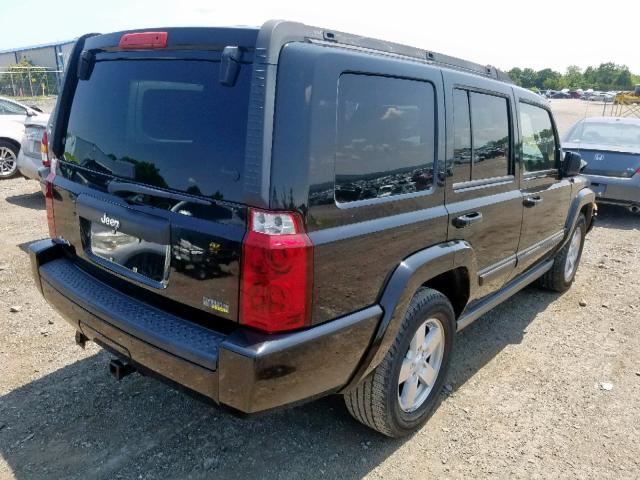 1J8HG48P97C529066 - 2007 JEEP COMMANDER 黑色 照片 4