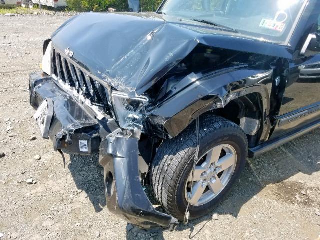 1J8HG48P97C529066 - 2007 JEEP COMMANDER 黑色 照片 9