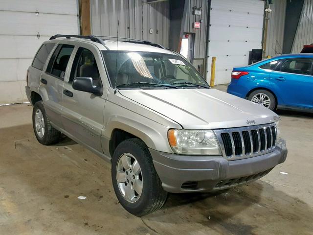 1J4GW48S63C527080 - 2003 JEEP GRAND CHER GRAY photo 1