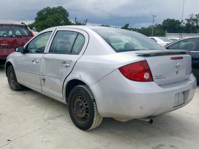 1G1AL55FX77155395 - 2007 CHEVROLET COBALT LT SILVER photo 3