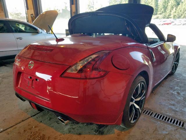 JN1AZ4FH2KM620281 - 2019 NISSAN 370Z BASE RED photo 4