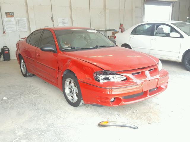 1G2NW52EX3C276414 - 2003 PONTIAC GRAND AM G RED photo 1